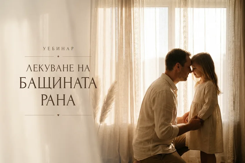 Уебинар „Лекуване на бащината рана“ с Деви