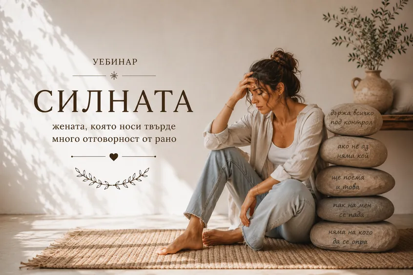 Уебинар „Силната жена“ с Деви